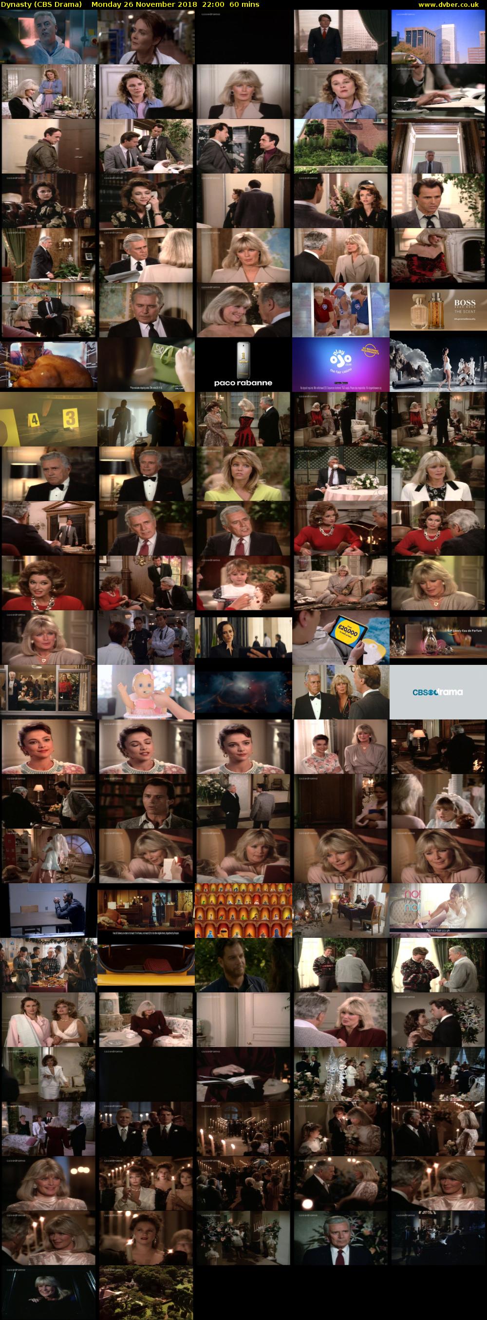 Dynasty (CBS Drama) Monday 26 November 2018 22:00 - 23:00