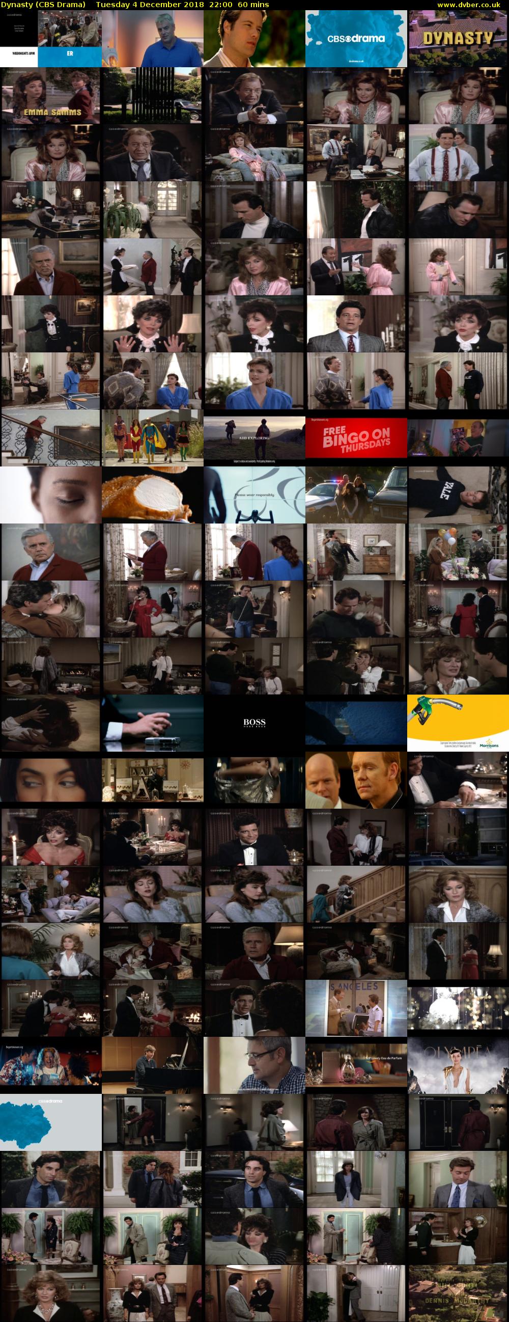 Dynasty (CBS Drama) Tuesday 4 December 2018 22:00 - 23:00