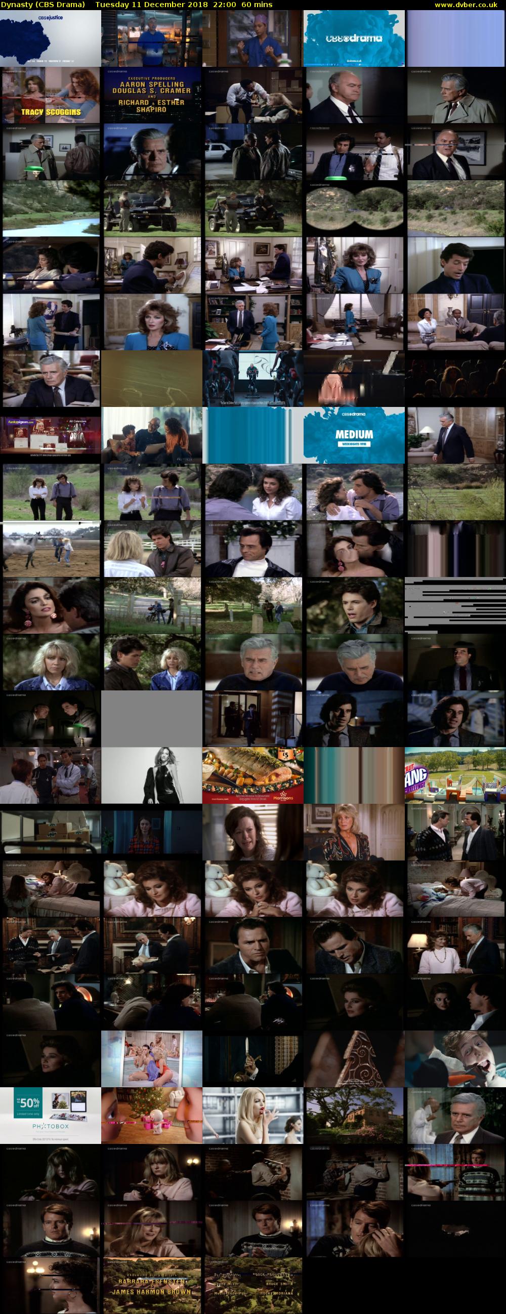 Dynasty (CBS Drama) Tuesday 11 December 2018 22:00 - 23:00