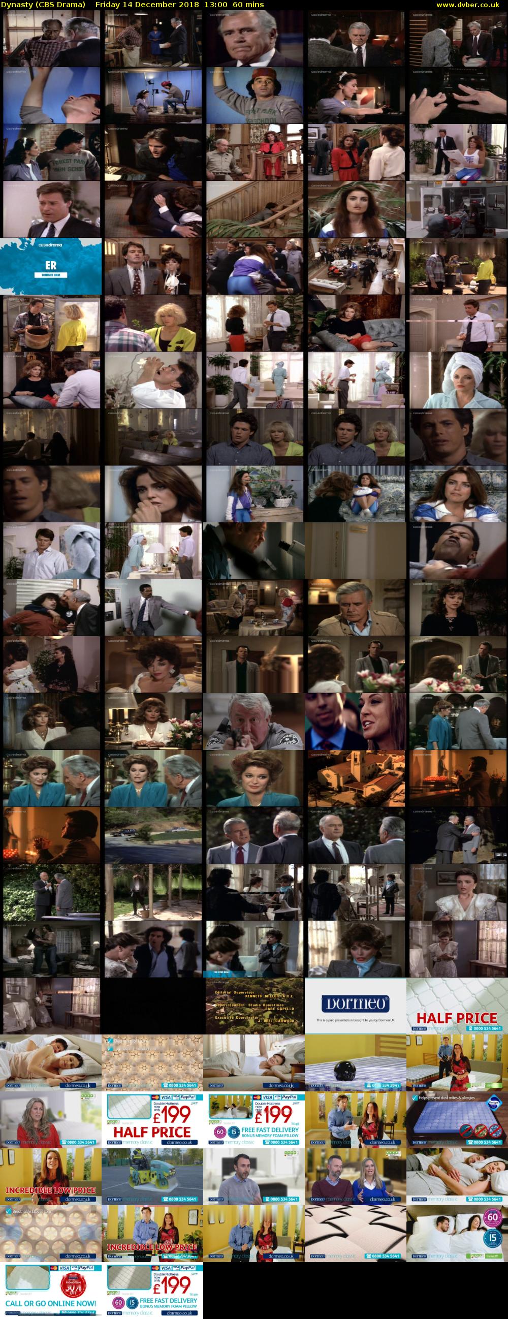 Dynasty (CBS Drama) Friday 14 December 2018 13:00 - 14:00