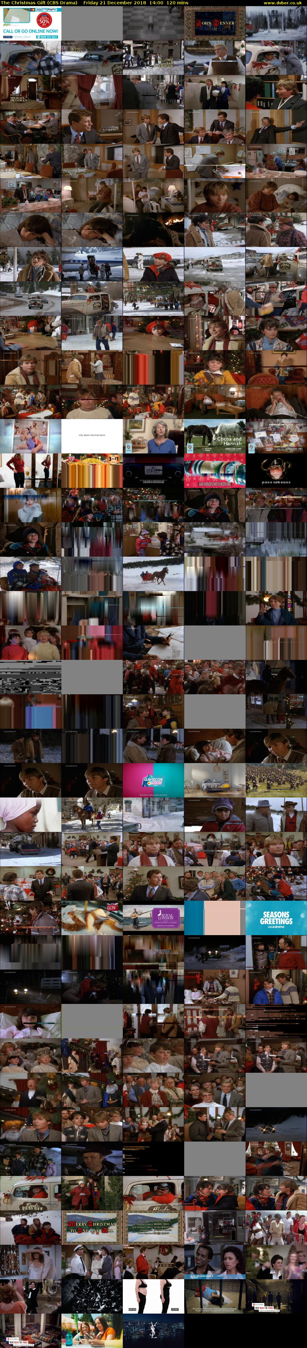 The Christmas Gift (CBS Drama) Friday 21 December 2018 14:00 - 16:00