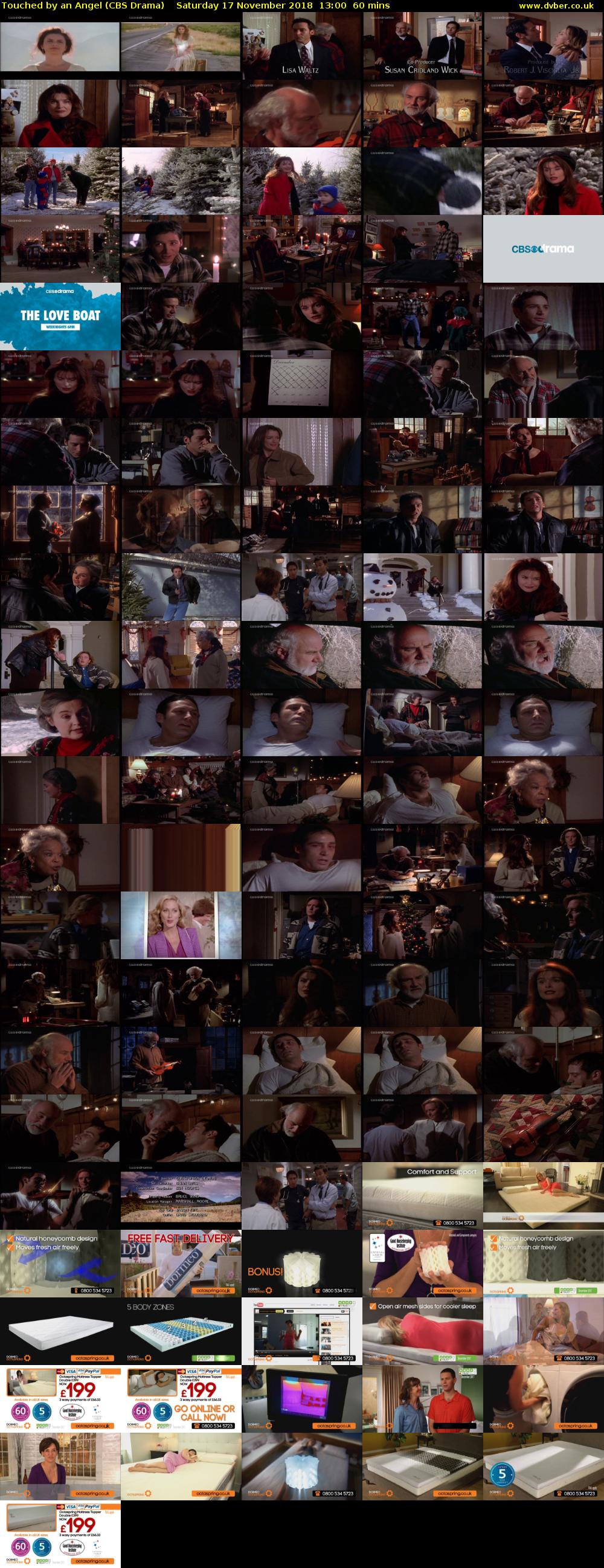 Touched by an Angel (CBS Drama) Saturday 17 November 2018 13:00 - 14:00