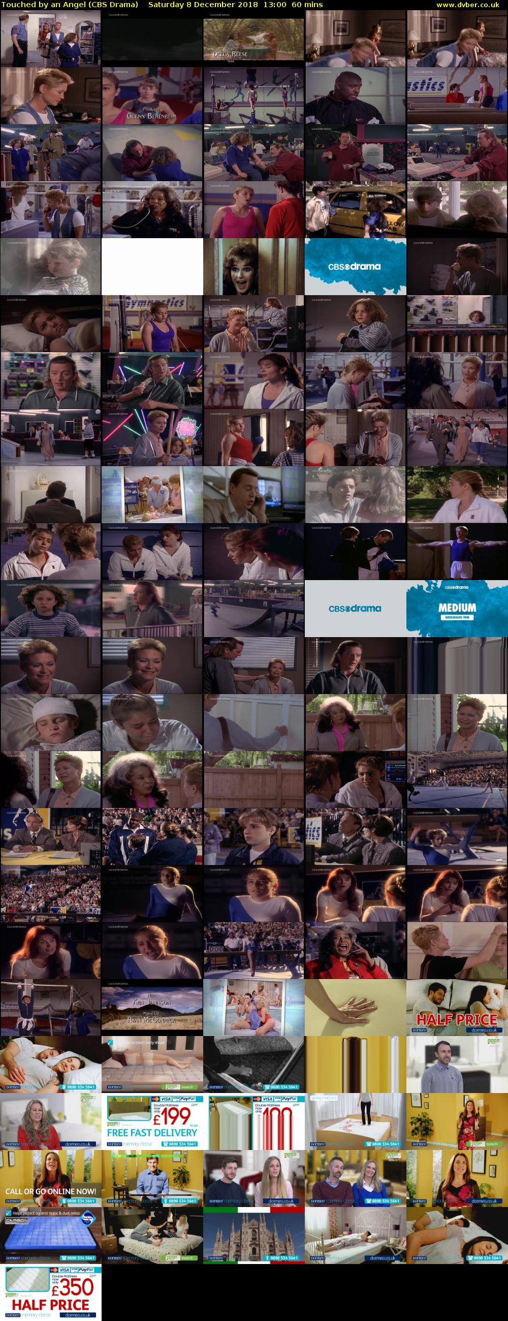 Touched by an Angel (CBS Drama) Saturday 8 December 2018 13:00 - 14:00