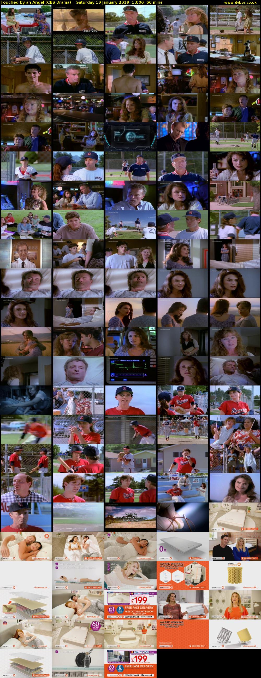 Touched by an Angel (CBS Drama) Saturday 19 January 2019 13:00 - 14:00