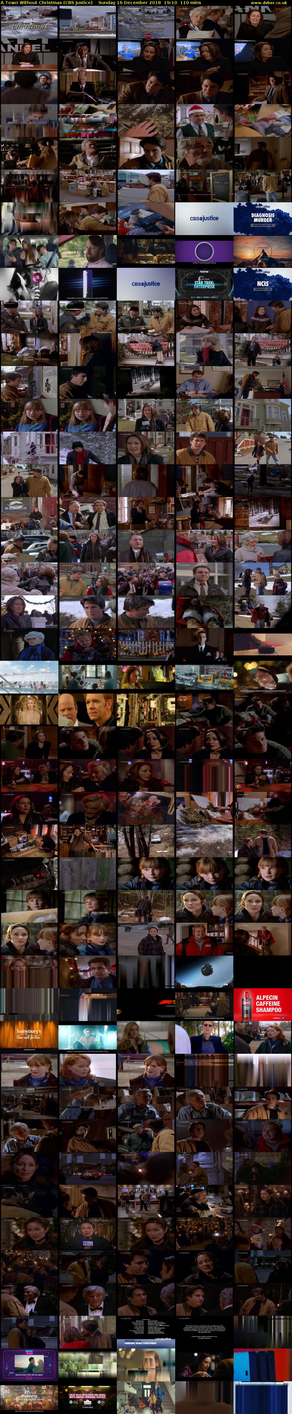 A Town Without Christmas (CBS Justice) Sunday 16 December 2018 19:10 - 21:00