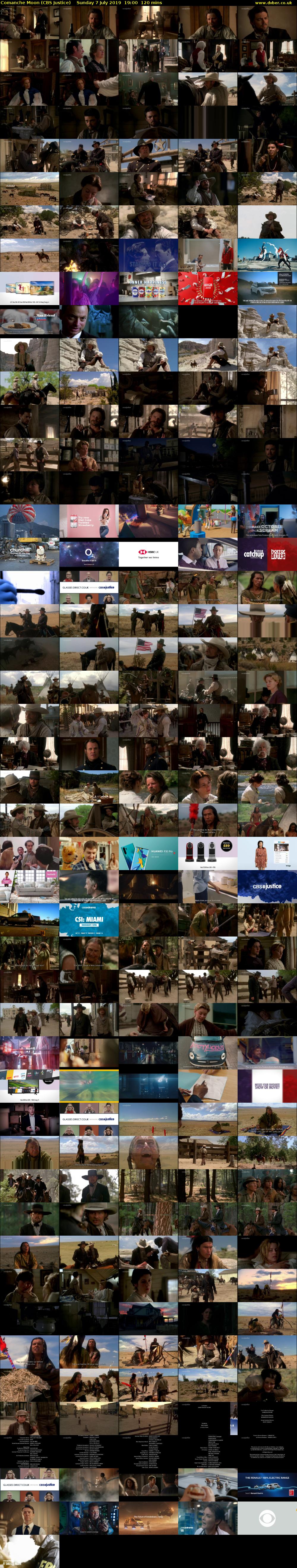 Comanche Moon (CBS Justice) Sunday 7 July 2019 19:00 - 21:00