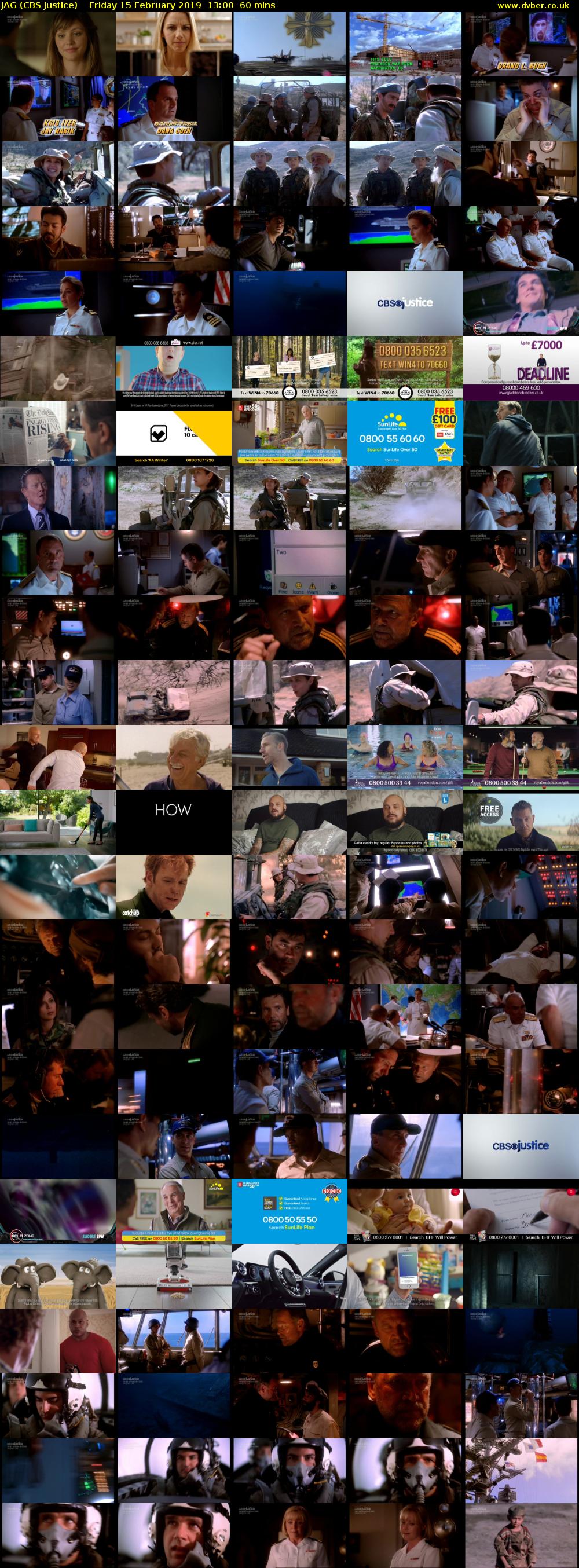 JAG (CBS Justice) Friday 15 February 2019 13:00 - 14:00