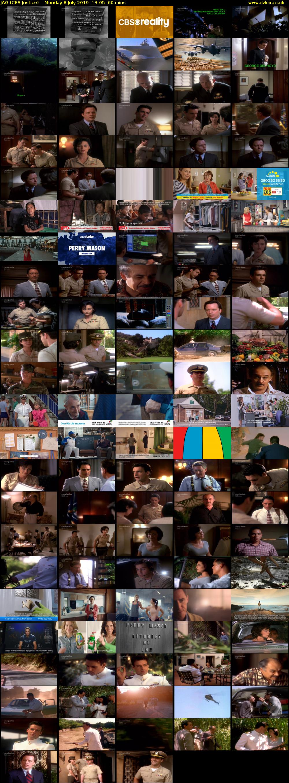 JAG (CBS Justice) Monday 8 July 2019 13:05 - 14:05