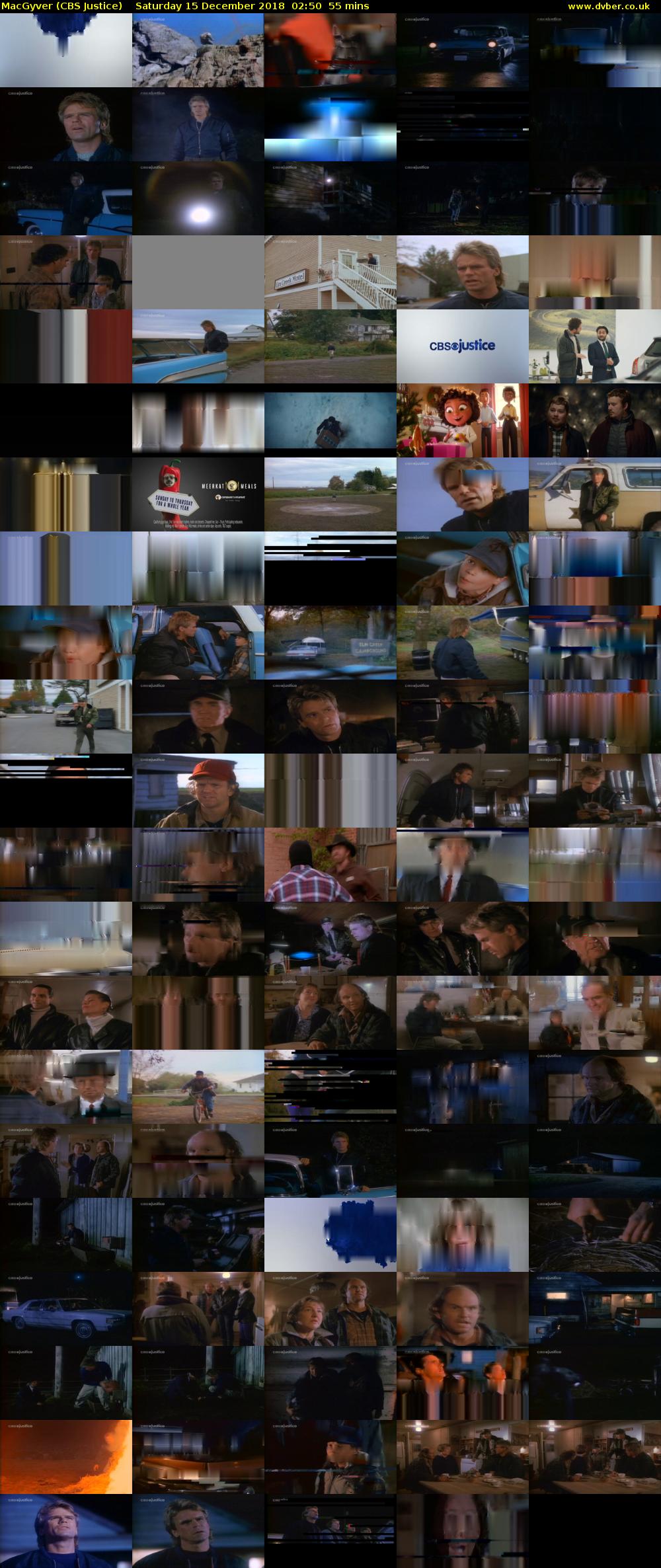 MacGyver (CBS Justice) Saturday 15 December 2018 02:50 - 03:45