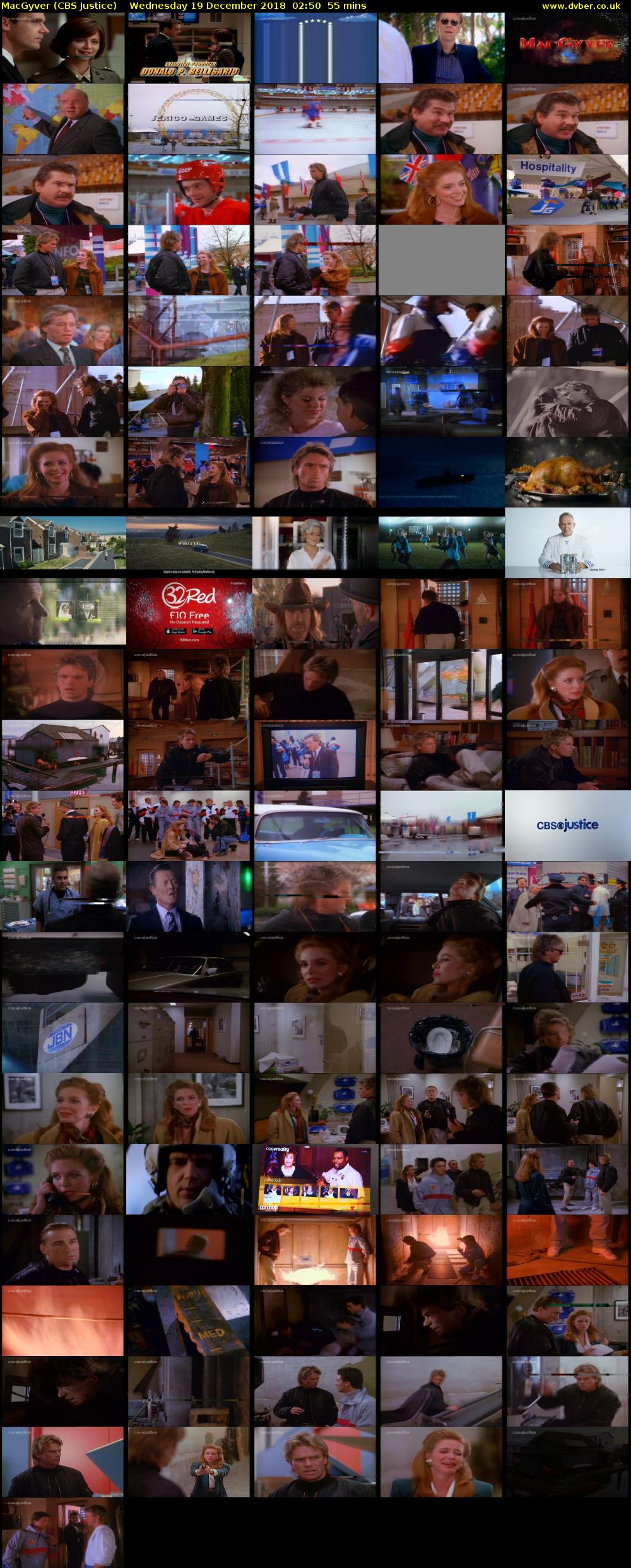 MacGyver (CBS Justice) Wednesday 19 December 2018 02:50 - 03:45