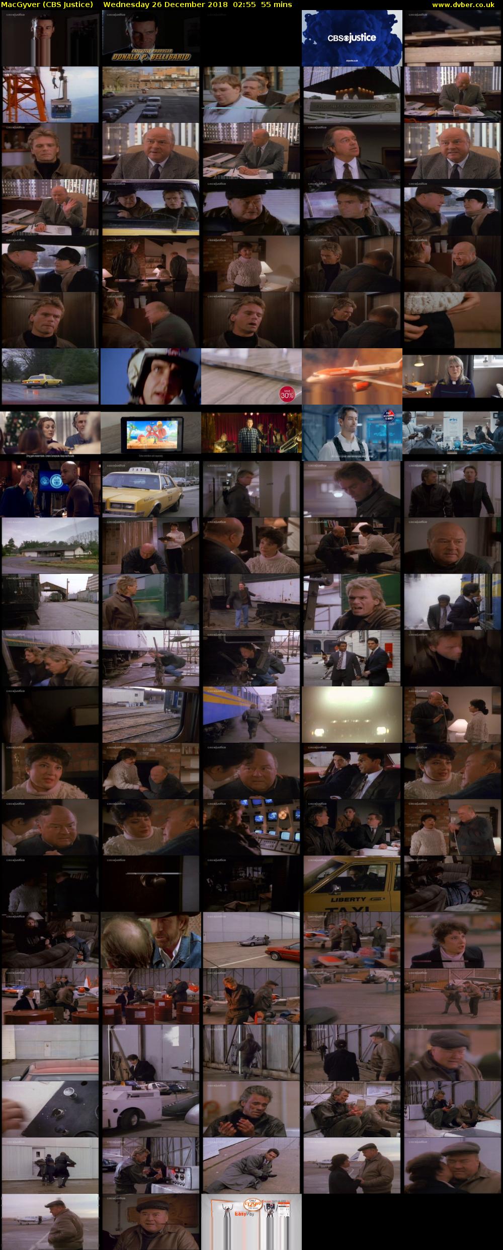 MacGyver (CBS Justice) Wednesday 26 December 2018 02:55 - 03:50