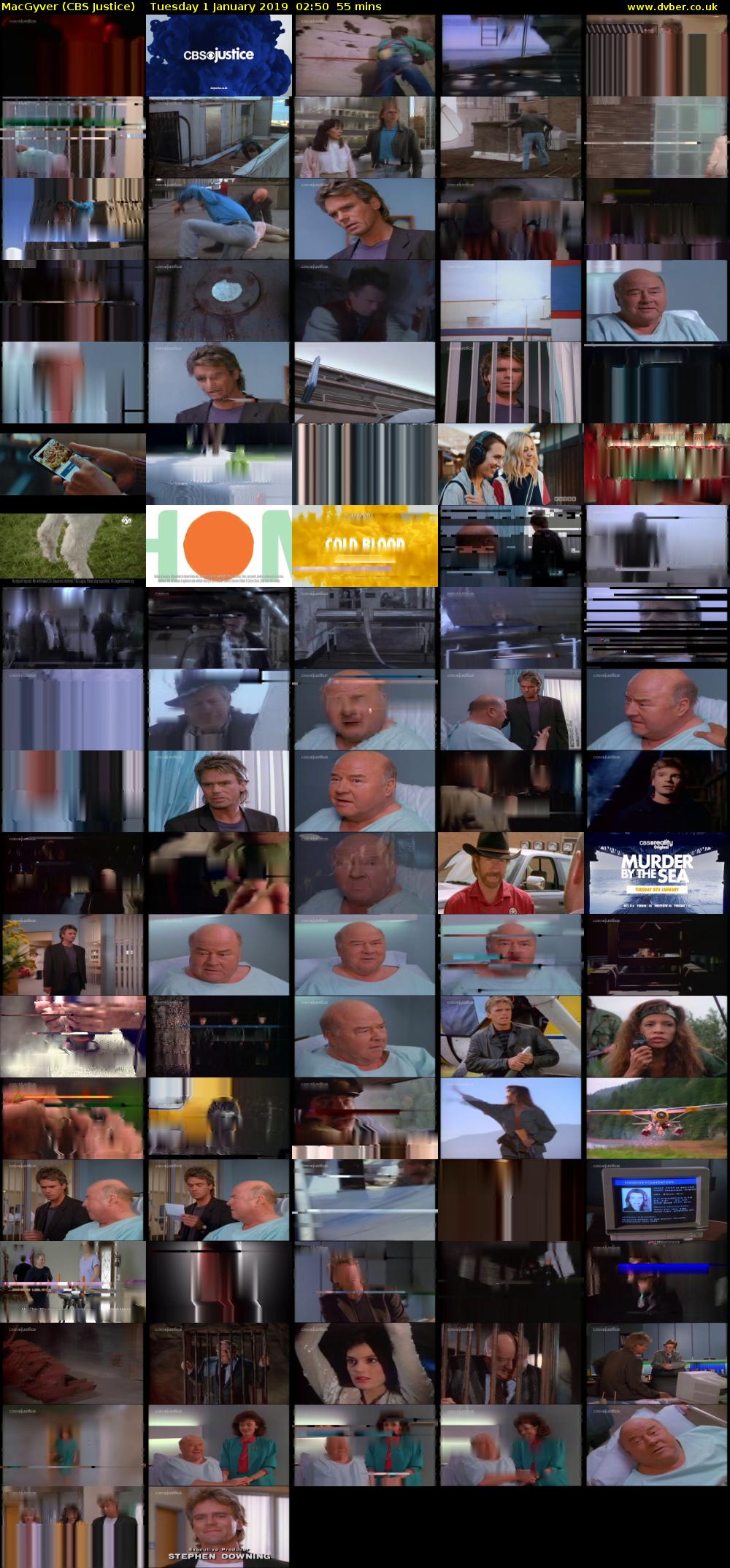 MacGyver (CBS Justice) Tuesday 1 January 2019 02:50 - 03:45