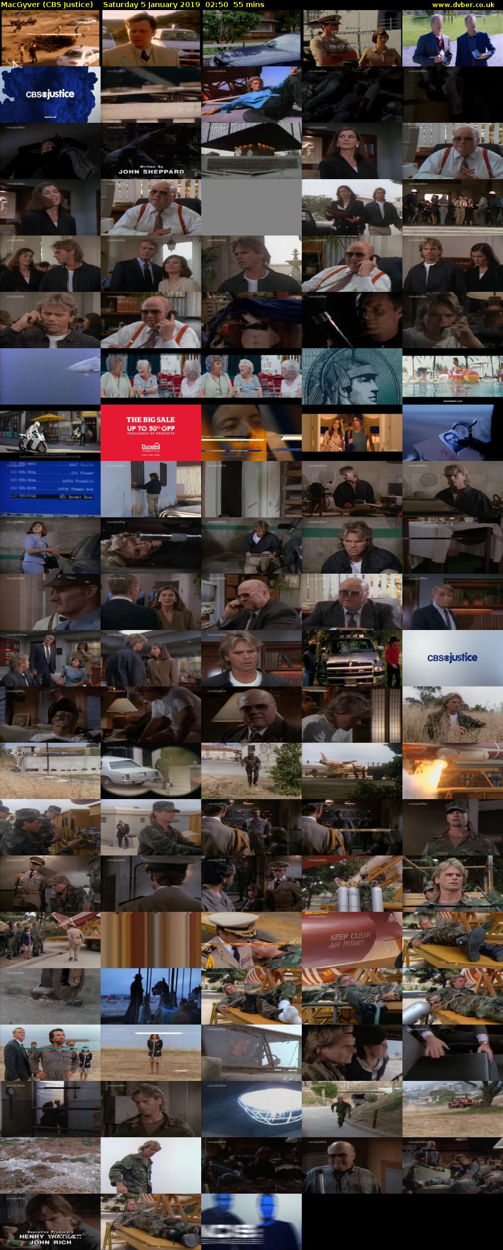 MacGyver (CBS Justice) Saturday 5 January 2019 02:50 - 03:45