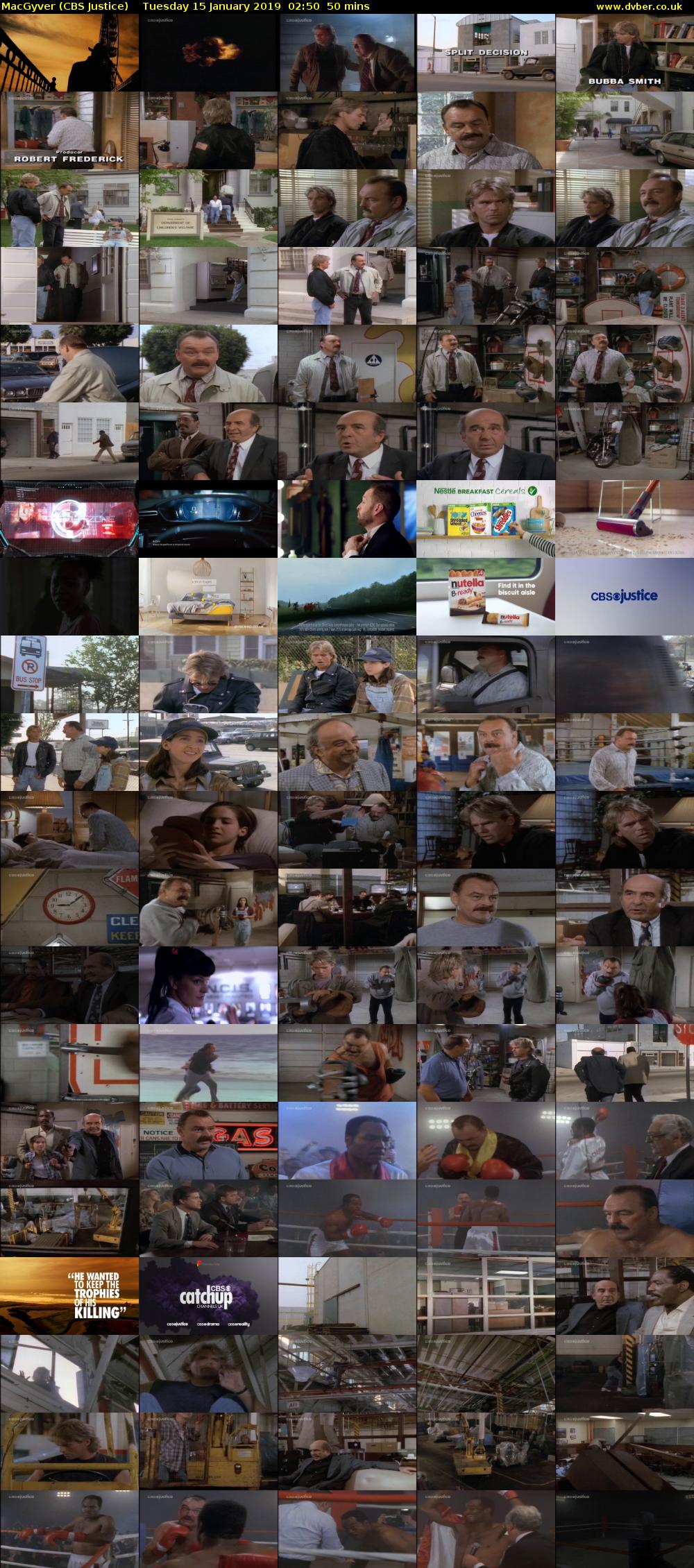 MacGyver (CBS Justice) Tuesday 15 January 2019 02:50 - 03:40