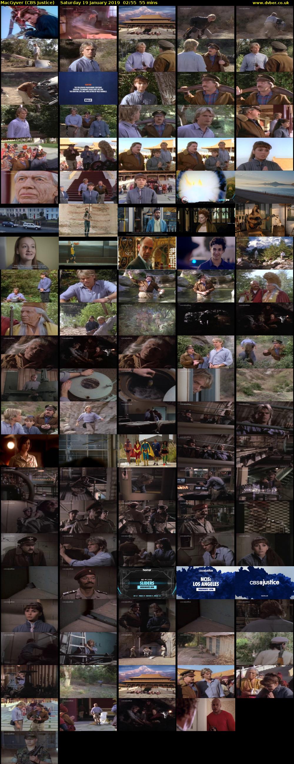 MacGyver (CBS Justice) Saturday 19 January 2019 02:55 - 03:50