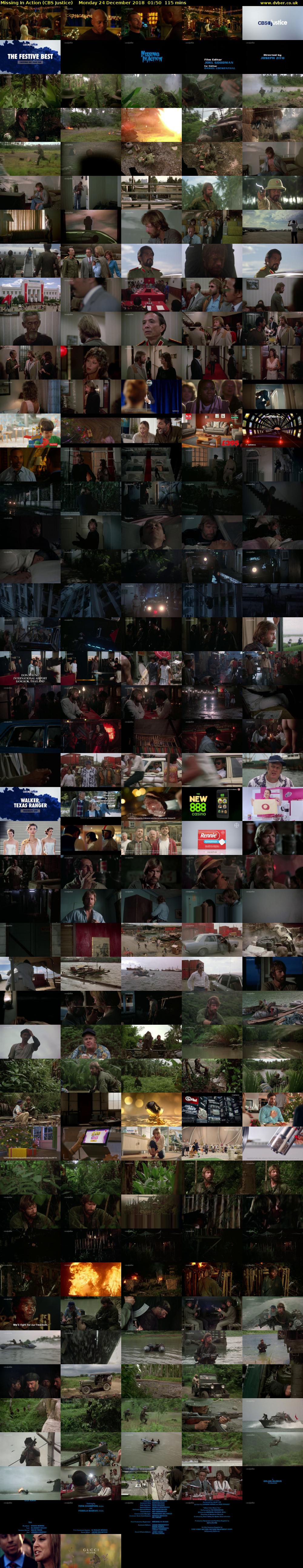 Missing In Action (CBS Justice) Monday 24 December 2018 01:50 - 03:45