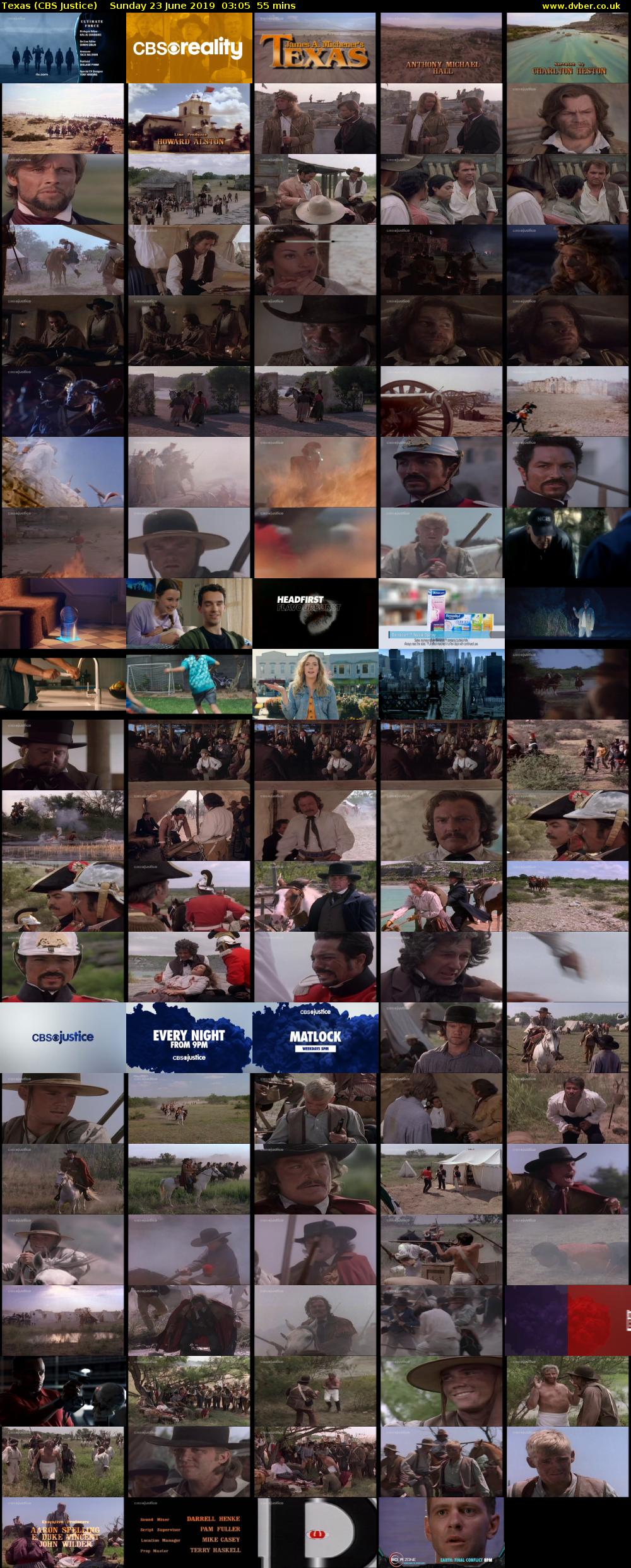 Texas (CBS Justice) Sunday 23 June 2019 03:05 - 04:00