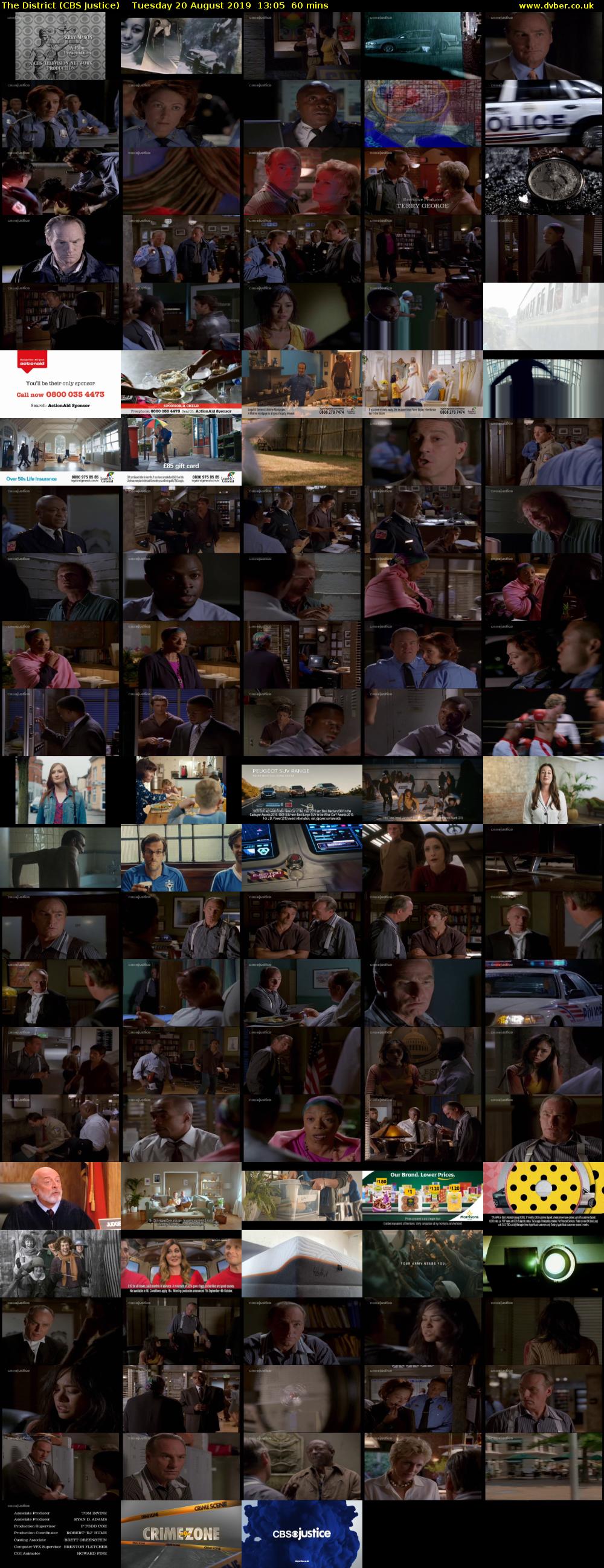 The District (CBS Justice) Tuesday 20 August 2019 13:05 - 14:05