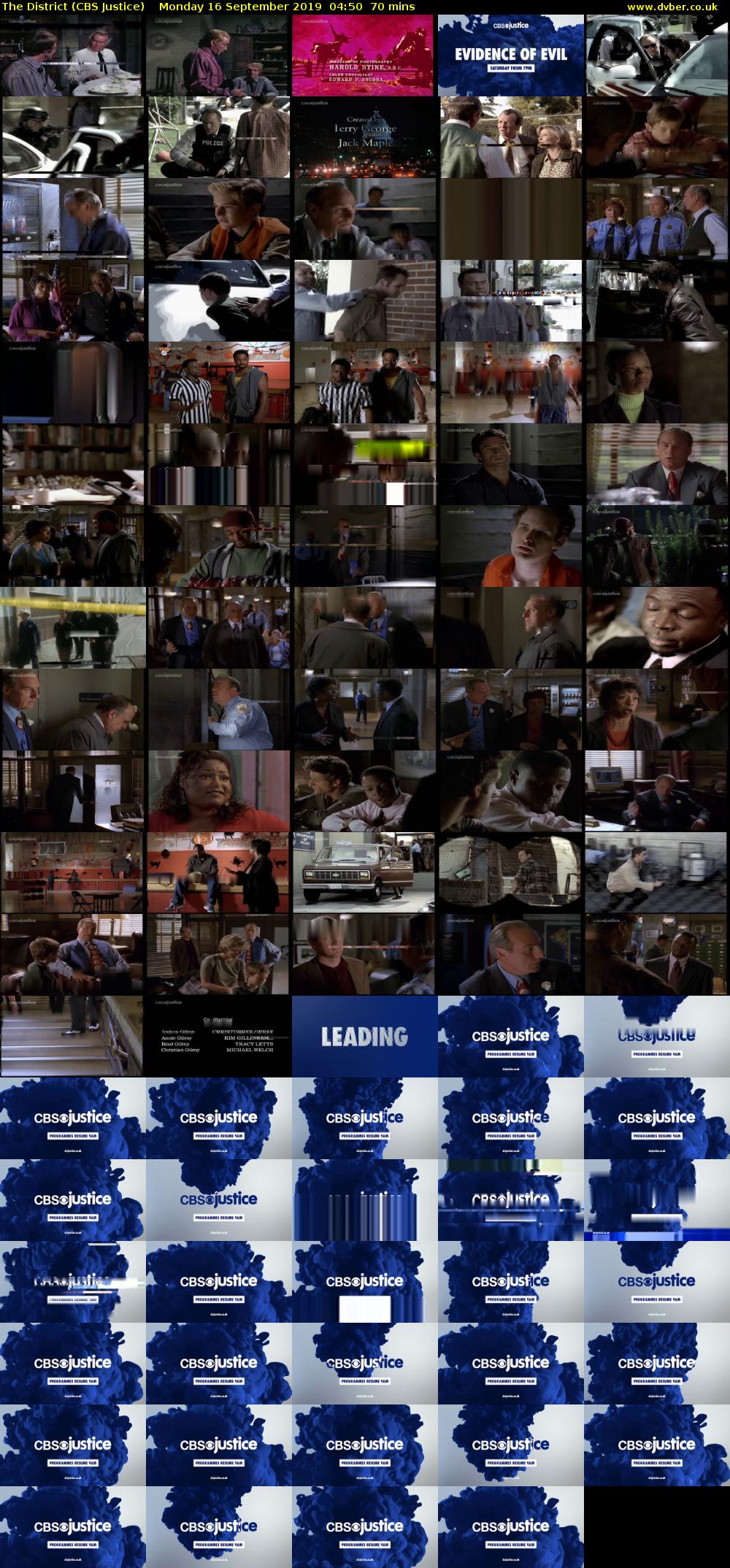 The District (CBS Justice) Monday 16 September 2019 04:50 - 06:00