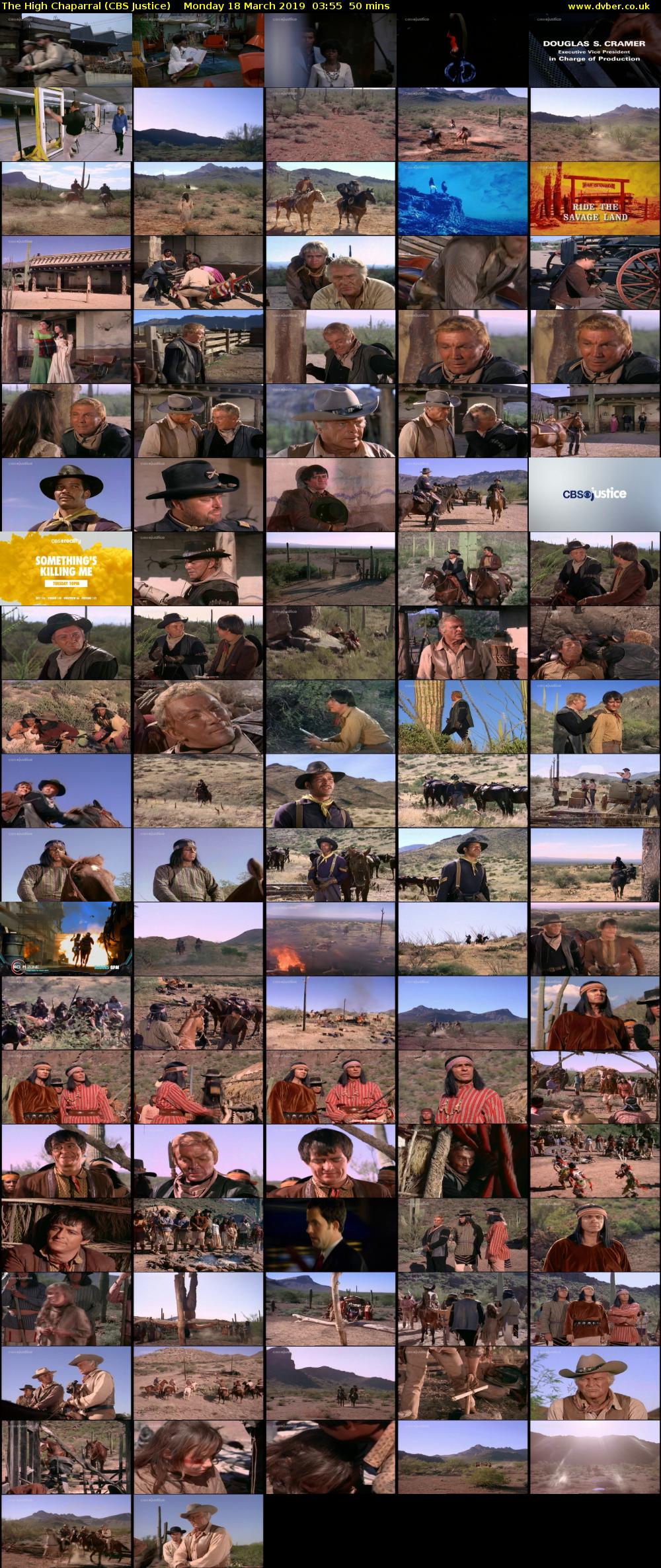 The High Chaparral (CBS Justice) Monday 18 March 2019 03:55 - 04:45