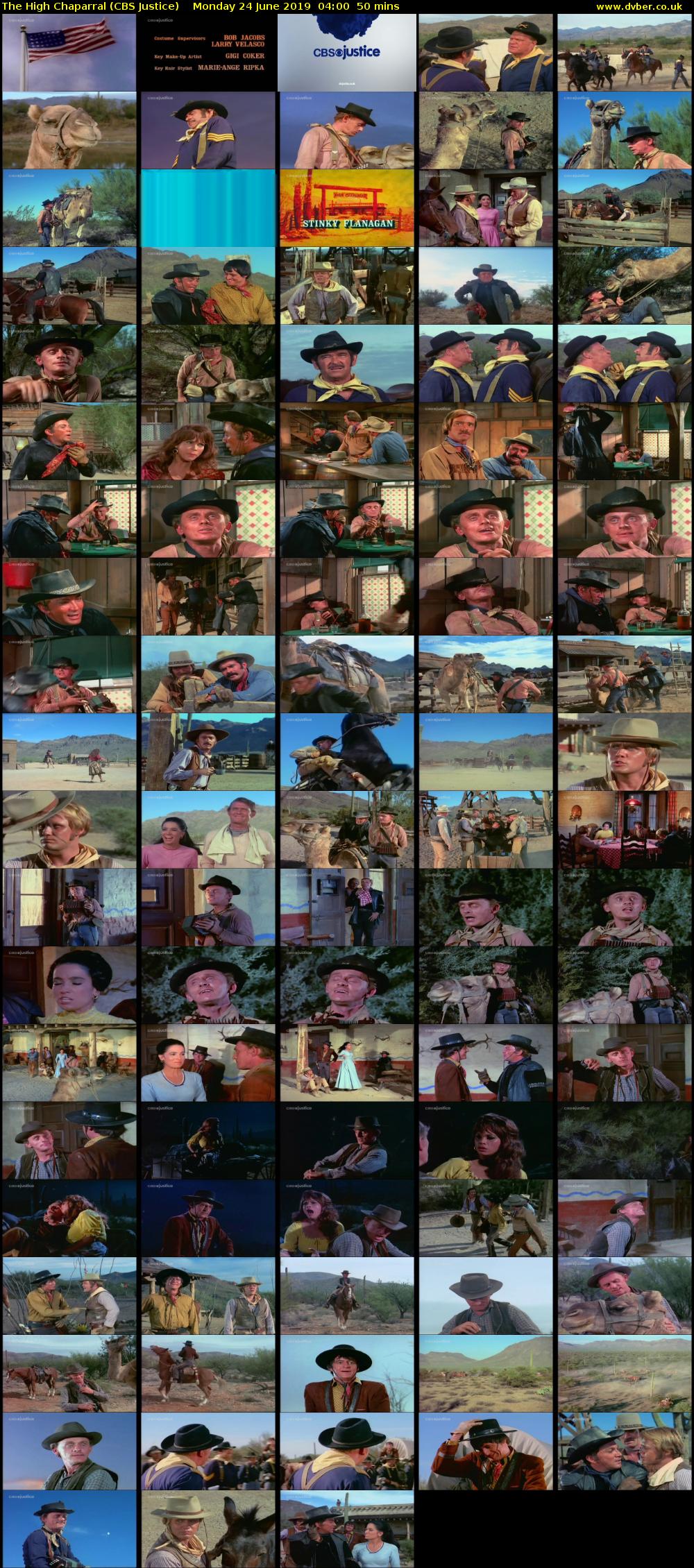 The High Chaparral (CBS Justice) Monday 24 June 2019 04:00 - 04:50