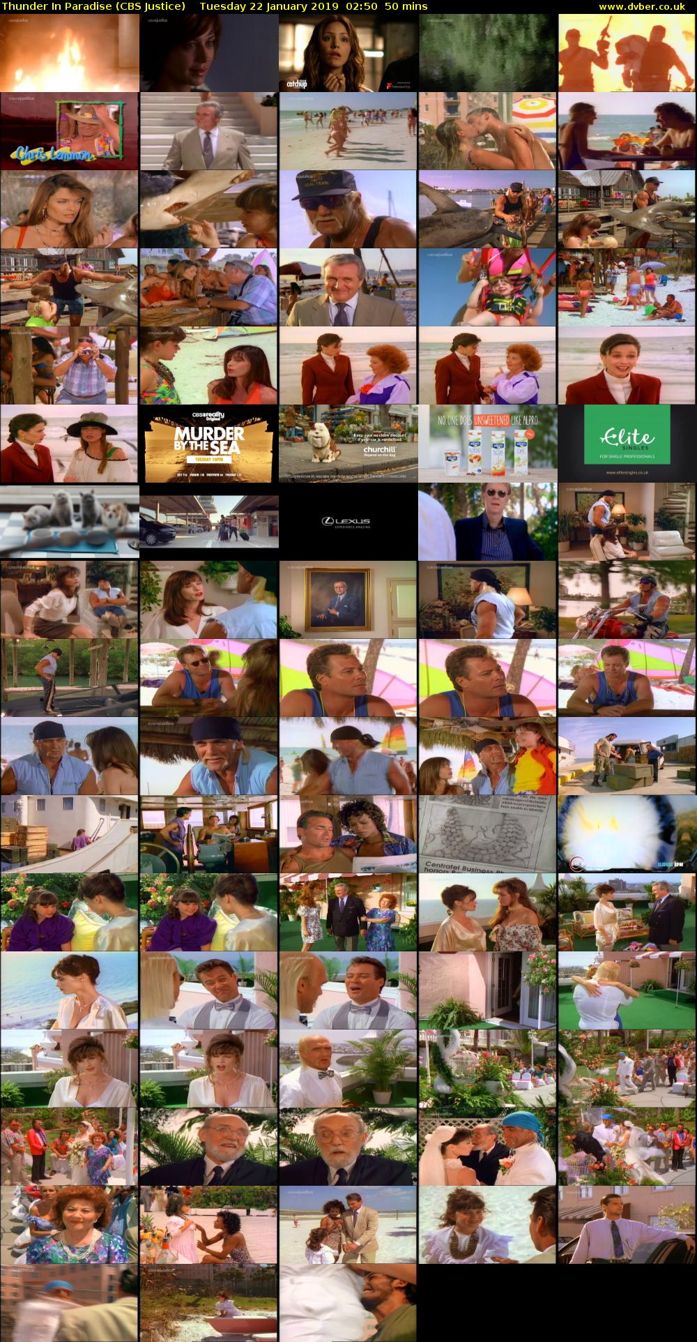 Thunder In Paradise (CBS Justice) Tuesday 22 January 2019 02:50 - 03:40