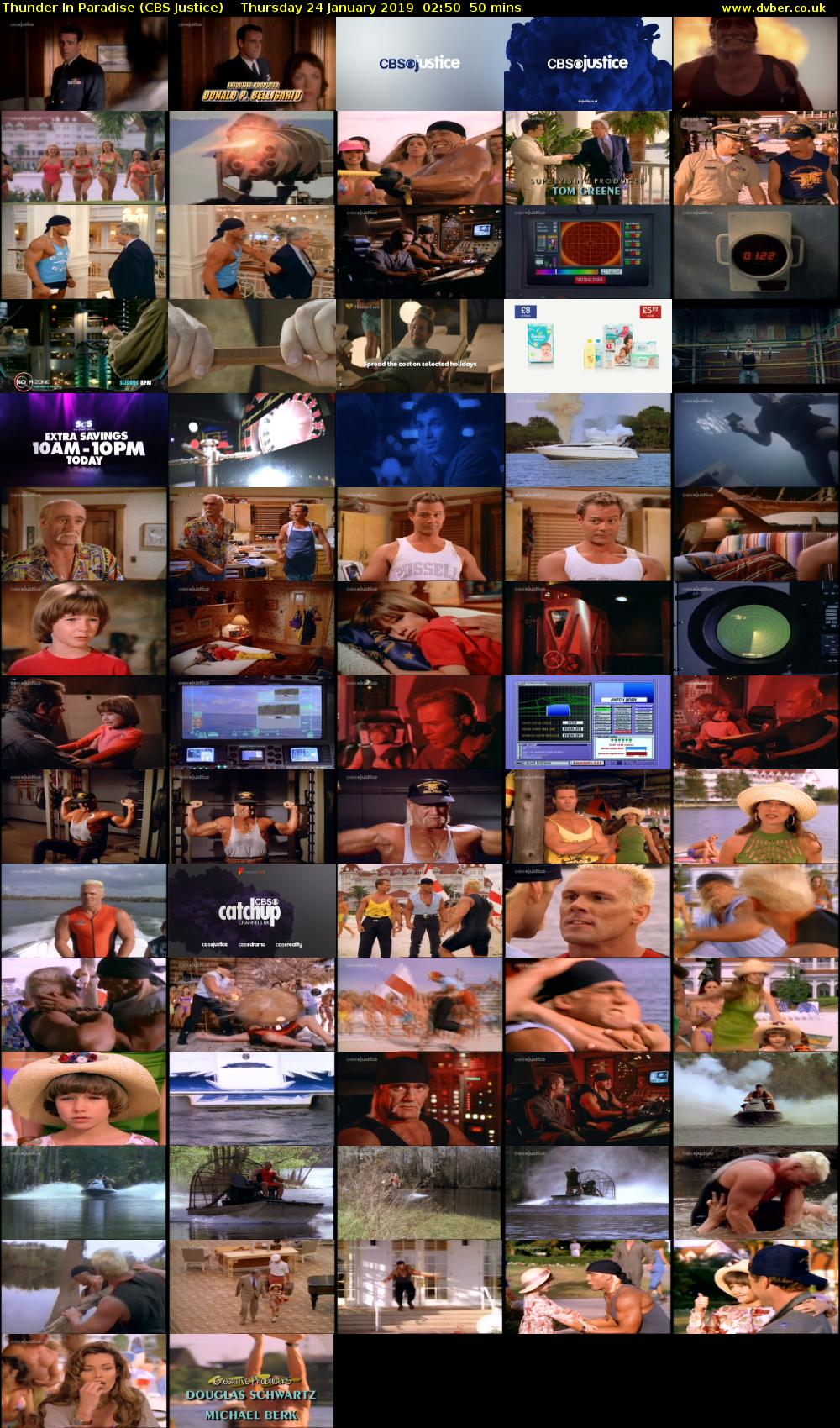 Thunder In Paradise (CBS Justice) Thursday 24 January 2019 02:50 - 03:40