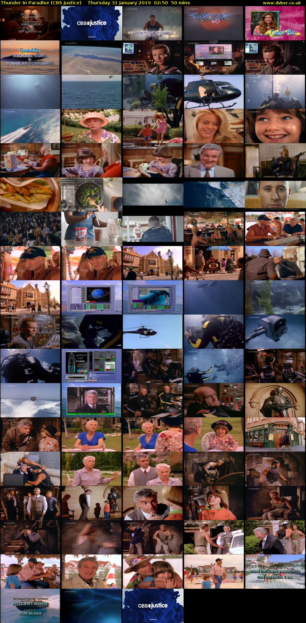 Thunder In Paradise (CBS Justice) Thursday 31 January 2019 02:50 - 03:40