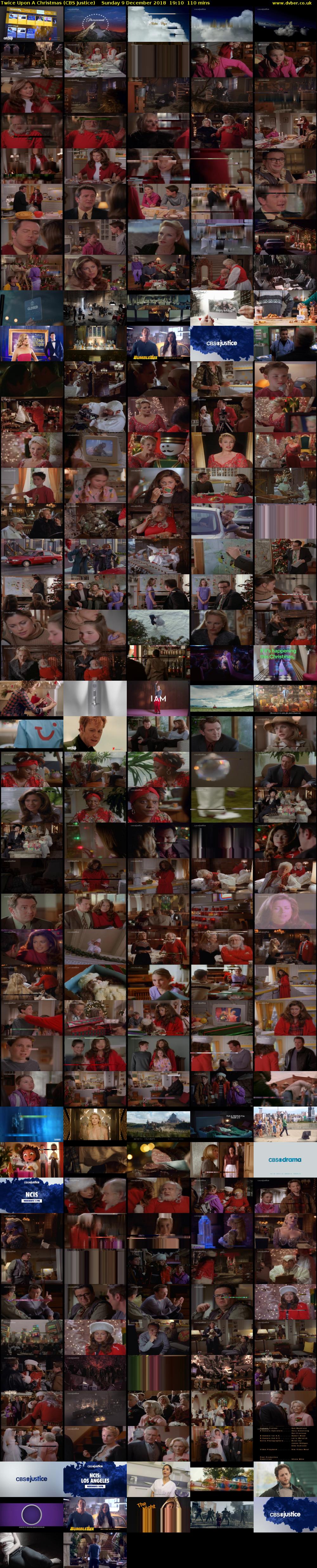 Twice Upon A Christmas (CBS Justice) Sunday 9 December 2018 19:10 - 21:00