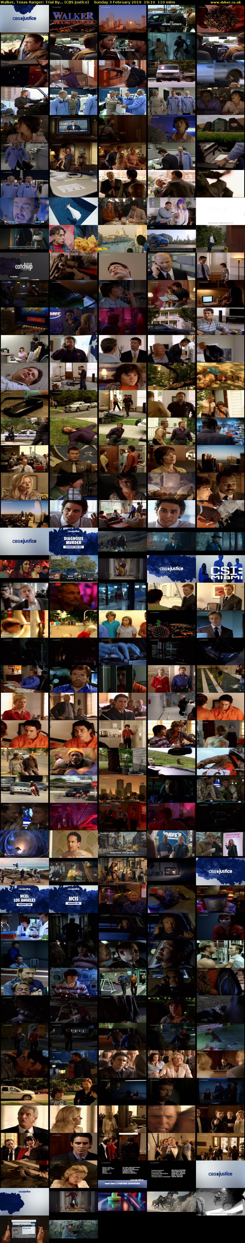 Walker, Texas Ranger: Trial By... (CBS Justice) Sunday 3 February 2019 19:10 - 21:00