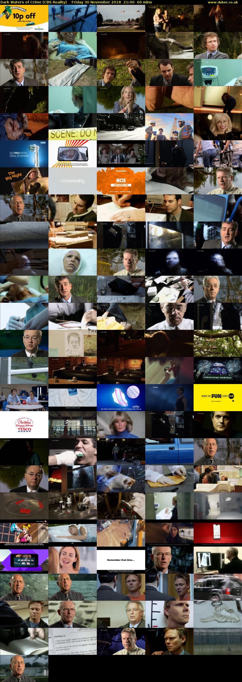 Dark Waters of Crime (CBS Reality) Friday 30 November 2018 21:00 - 22:00