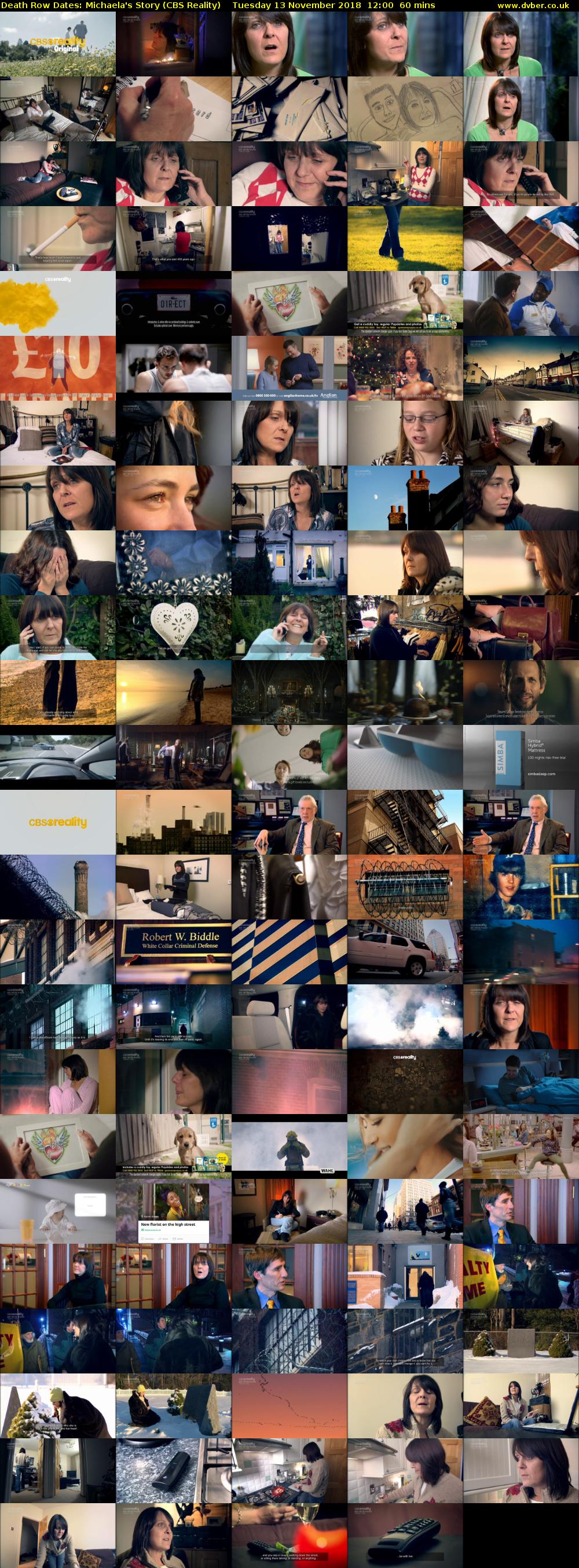 Death Row Dates: Michaela's Story (CBS Reality) Tuesday 13 November 2018 12:00 - 13:00