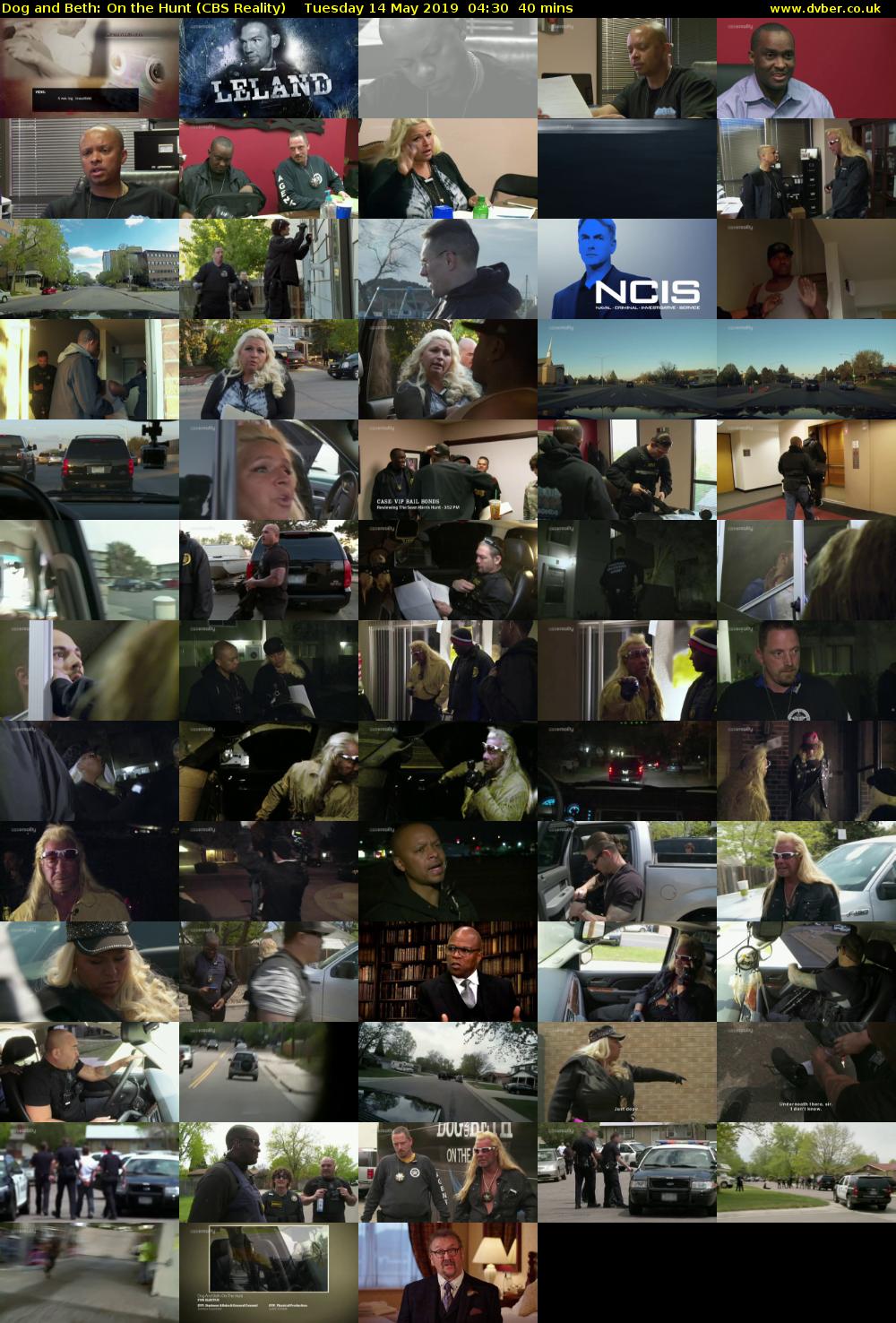 Dog and Beth: On the Hunt (CBS Reality) Tuesday 14 May 2019 04:30 - 05:10