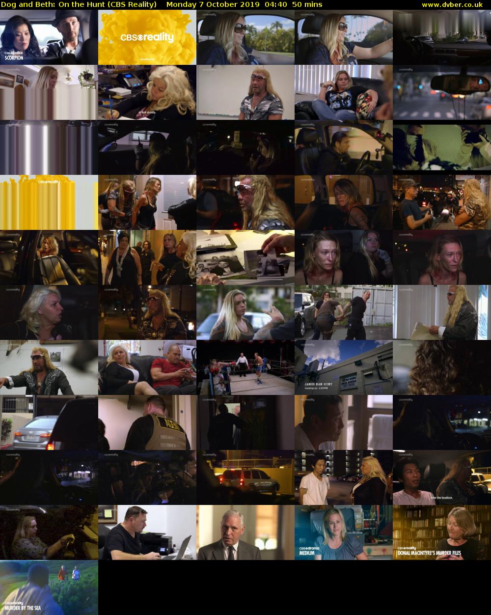 Dog and Beth: On the Hunt (CBS Reality) Monday 7 October 2019 04:40 - 05:30