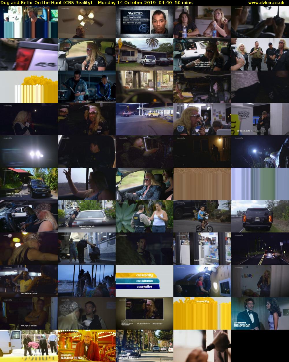 Dog and Beth: On the Hunt (CBS Reality) Monday 14 October 2019 04:40 - 05:30