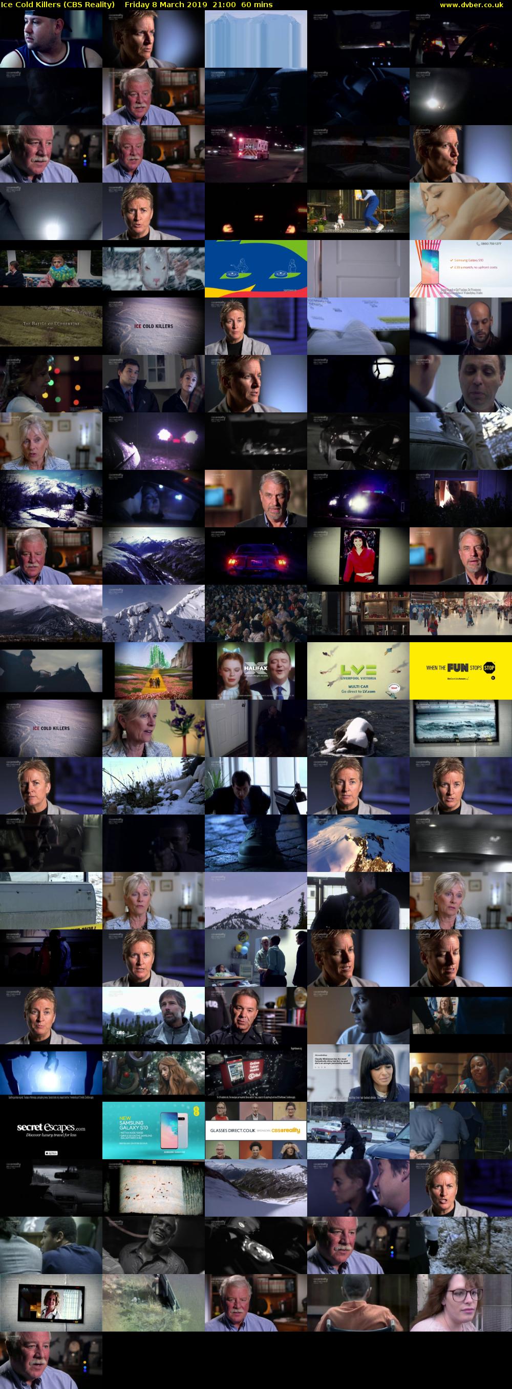 Ice Cold Killers (CBS Reality) Friday 8 March 2019 21:00 - 22:00