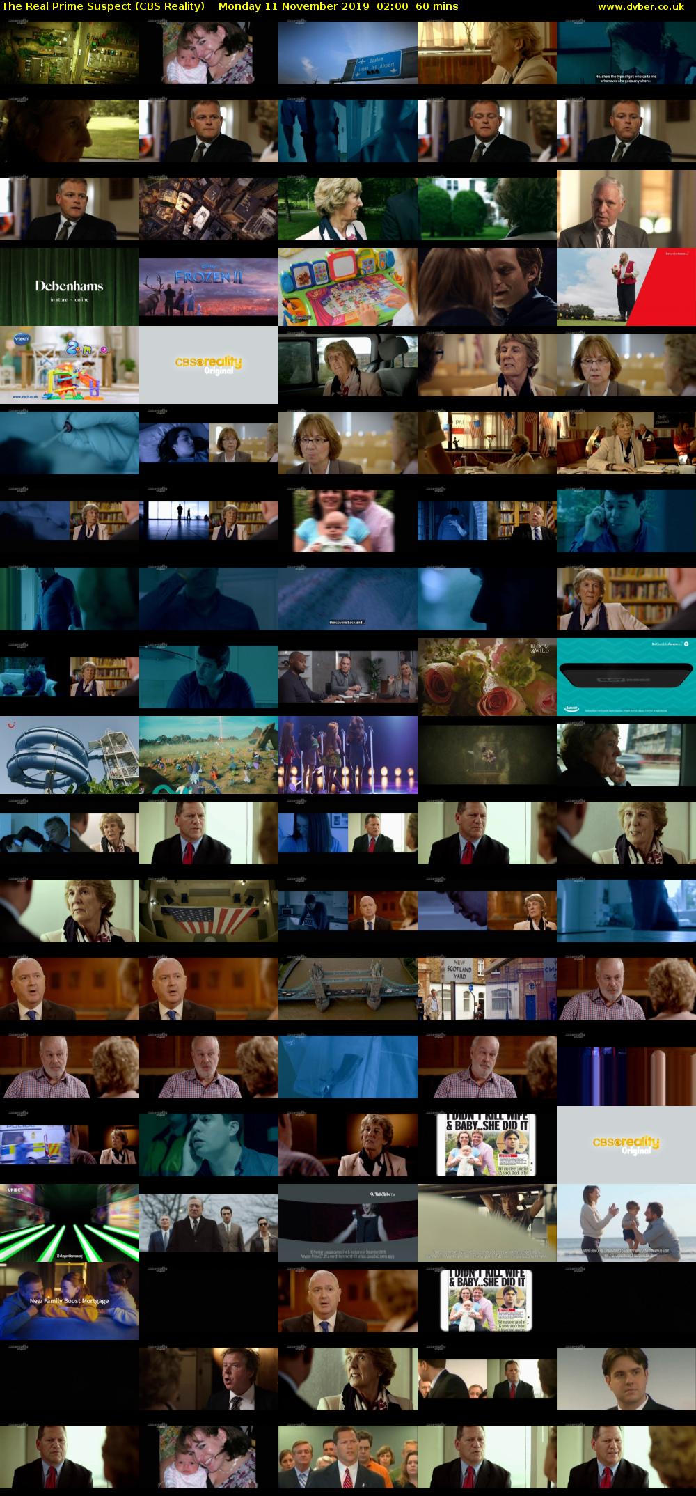 The Real Prime Suspect (CBS Reality) Monday 11 November 2019 02:00 - 03:00