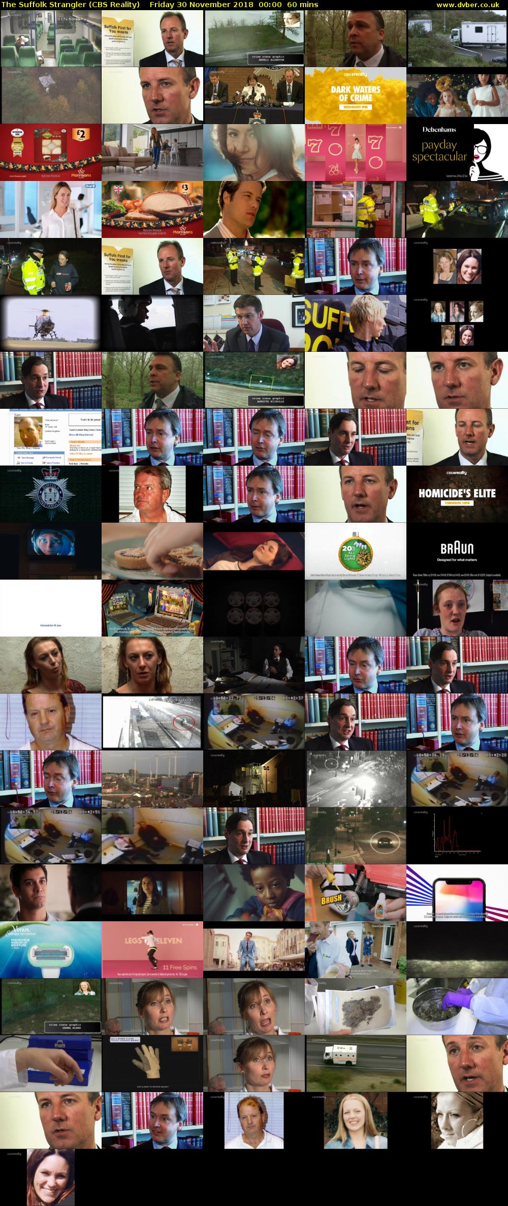 The Suffolk Strangler (CBS Reality) Friday 30 November 2018 00:00 - 01:00