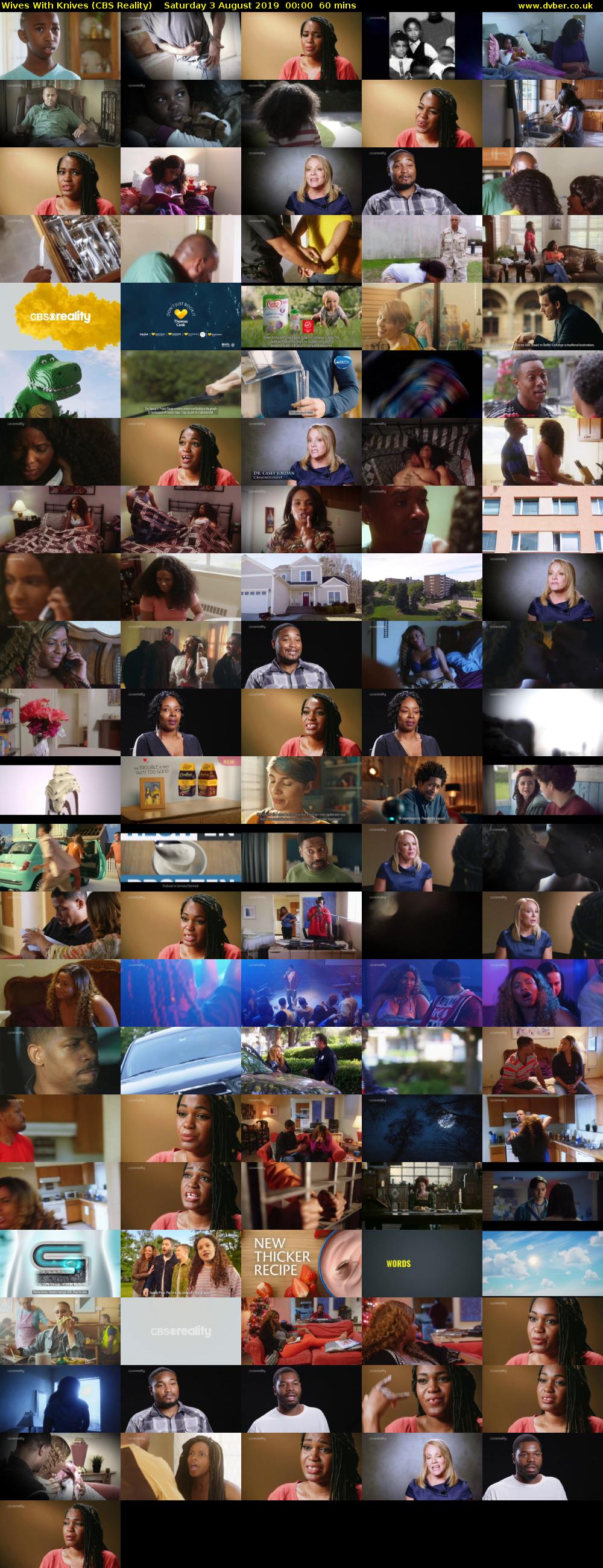 Wives With Knives (CBS Reality) Saturday 3 August 2019 00:00 - 01:00