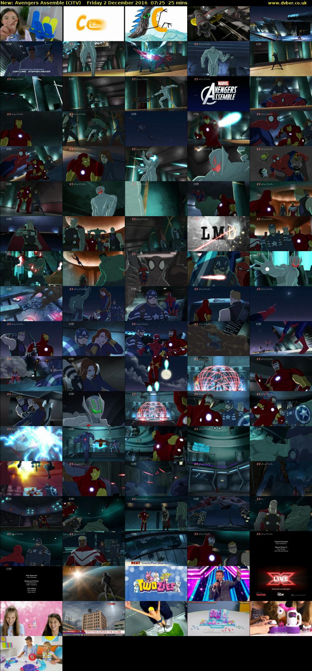 Avengers Assemble (CITV) Friday 2 December 2016 07:25 - 07:50