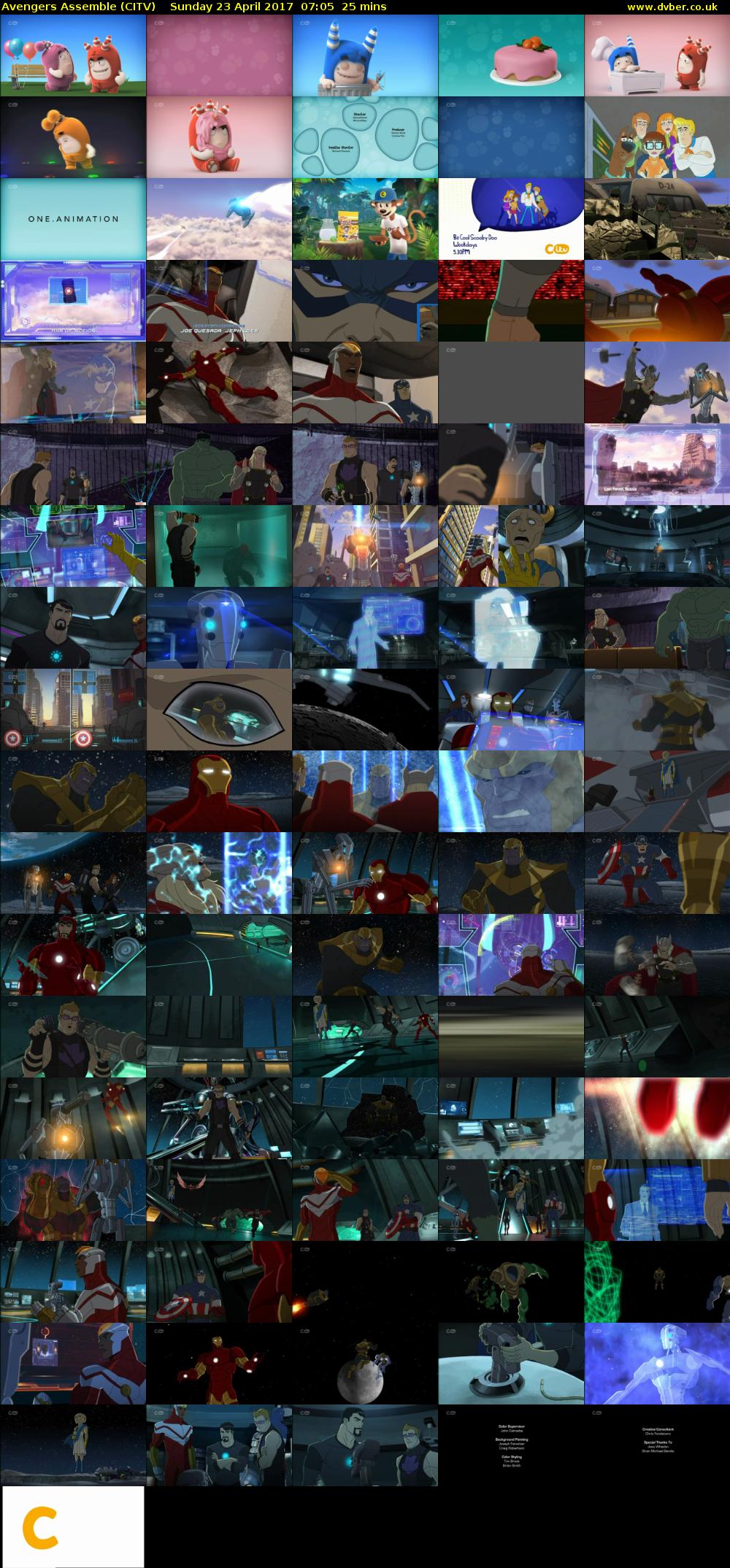 Avengers Assemble (CITV) Sunday 23 April 2017 07:05 - 07:30