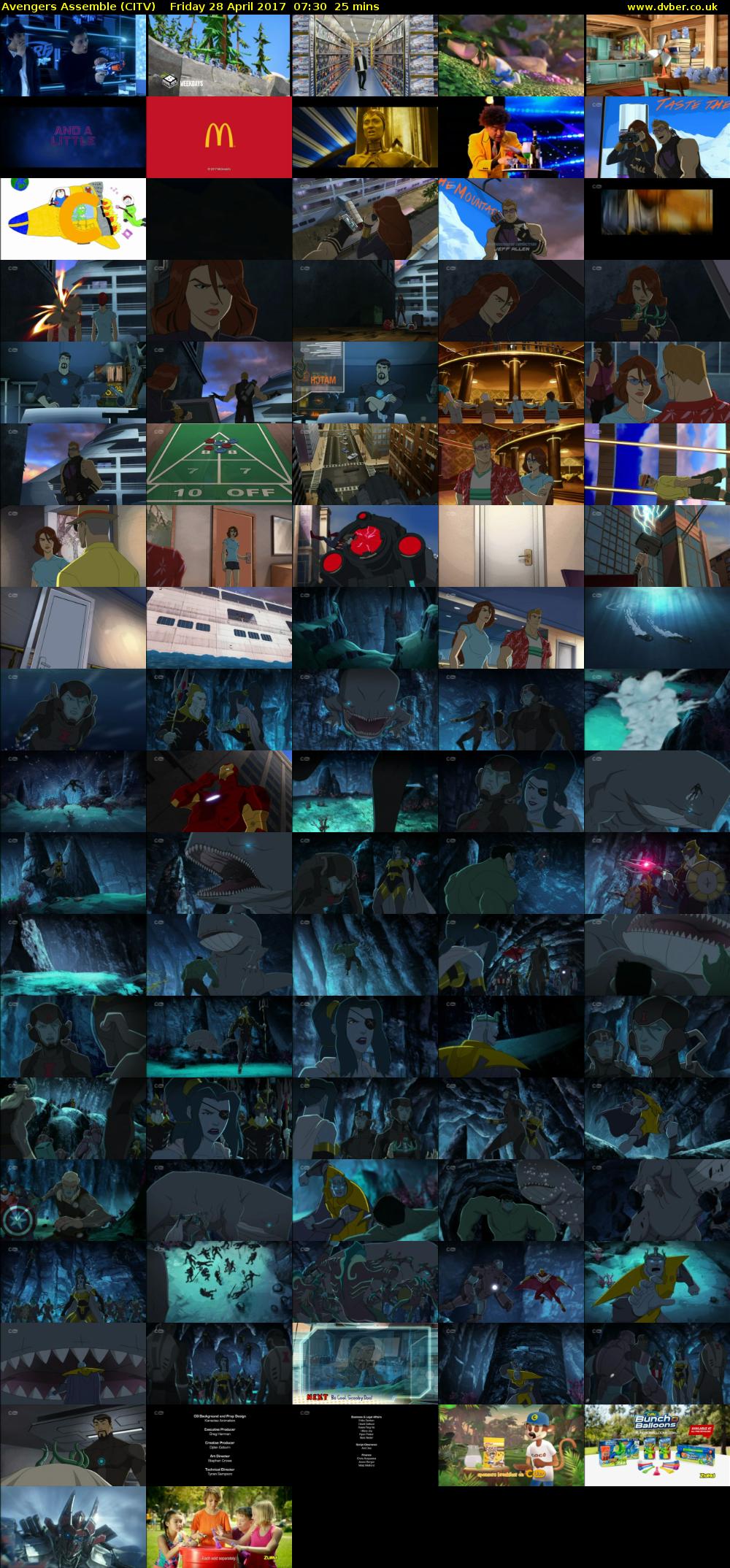 Avengers Assemble (CITV) Friday 28 April 2017 07:30 - 07:55