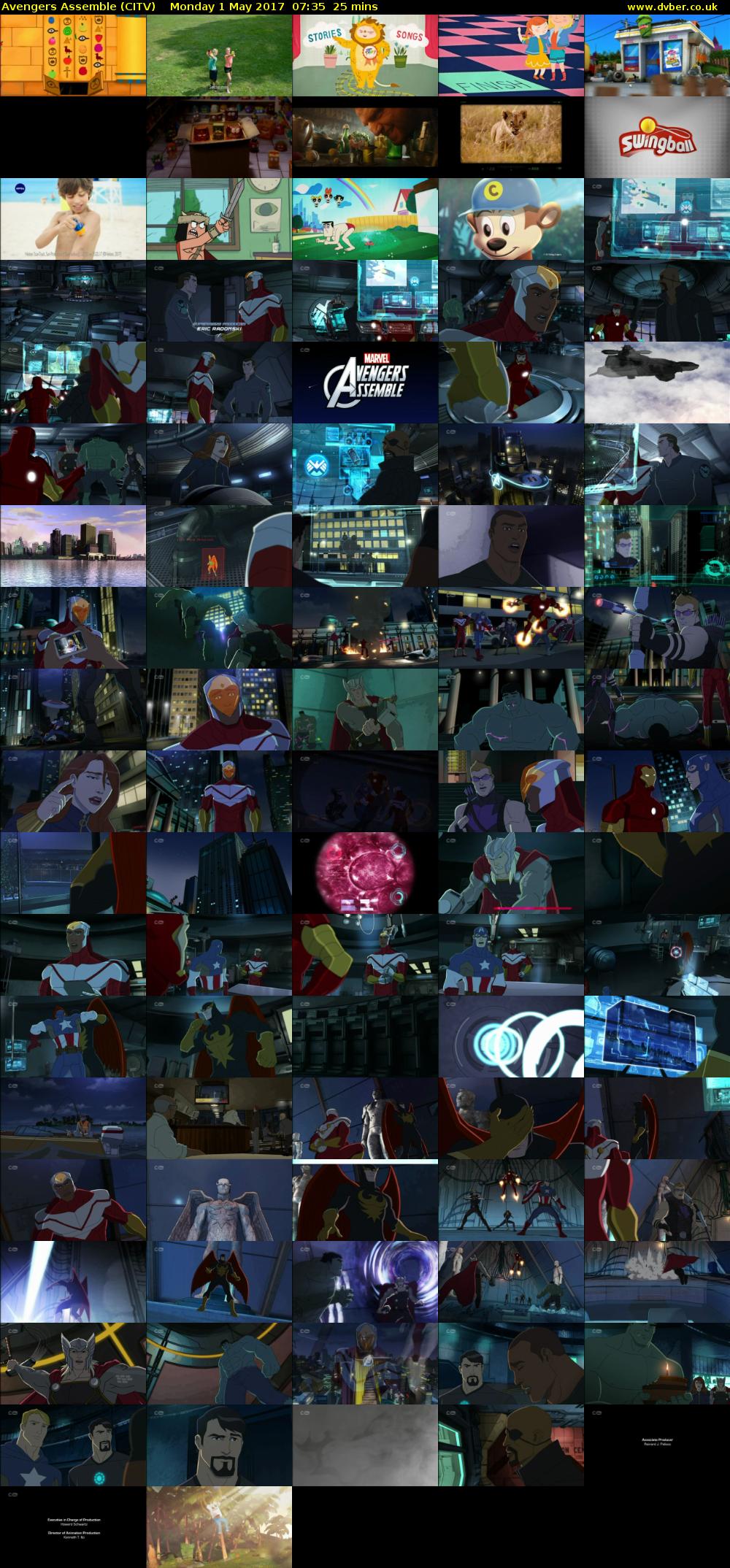 Avengers Assemble (CITV) Monday 1 May 2017 07:35 - 08:00