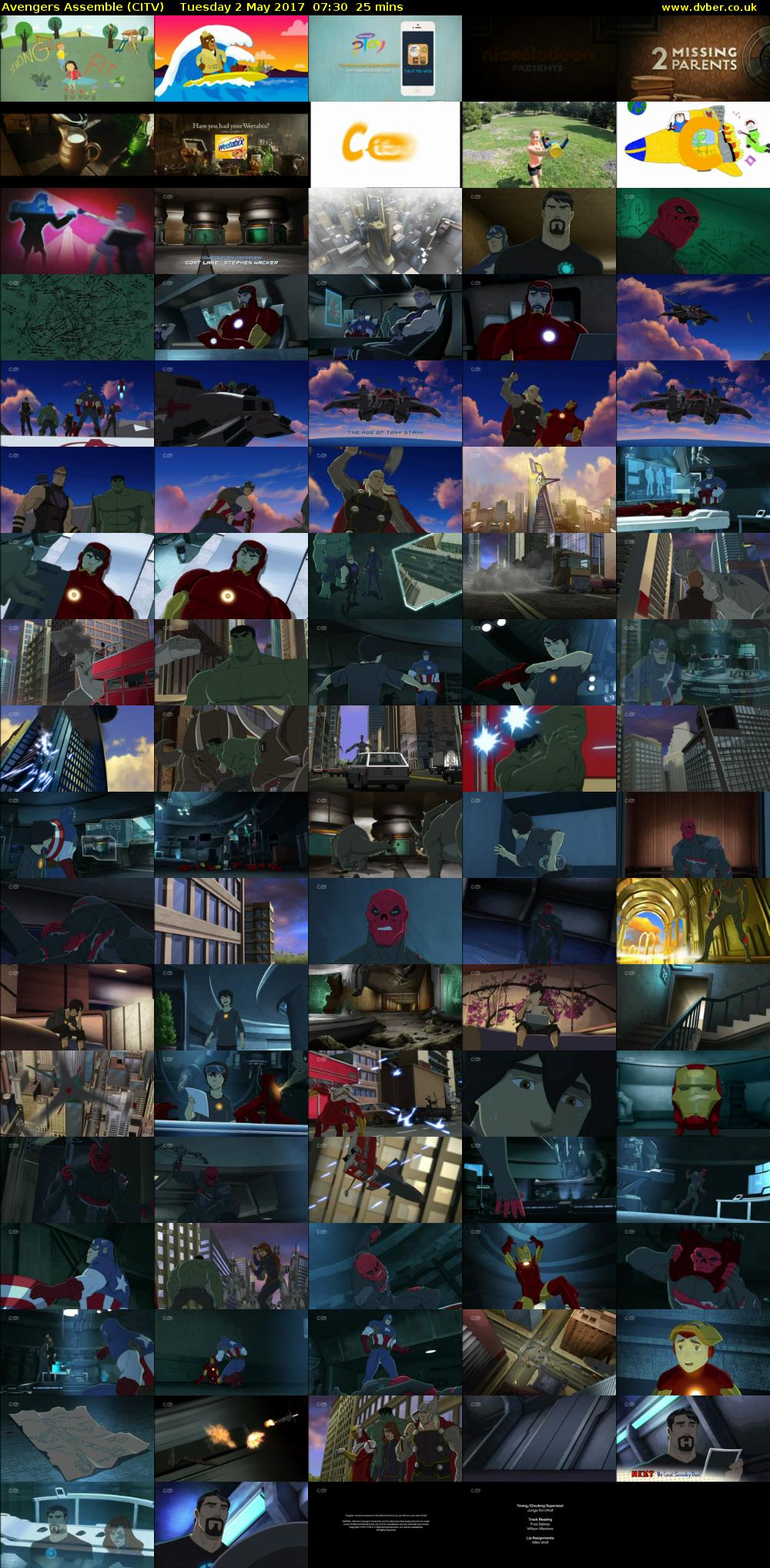 Avengers Assemble (CITV) Tuesday 2 May 2017 07:30 - 07:55