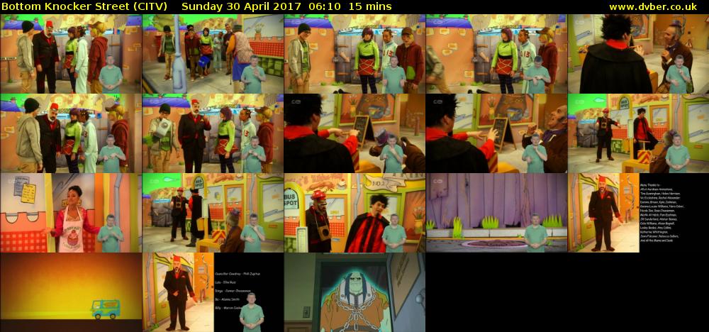 Bottom Knocker Street (CITV) Sunday 30 April 2017 06:10 - 06:25