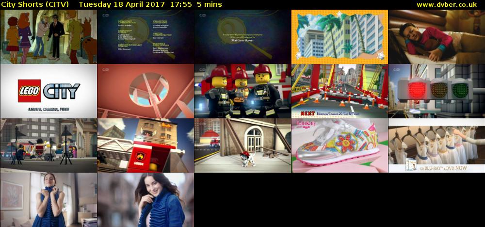 City Shorts (CITV) Tuesday 18 April 2017 17:55 - 18:00