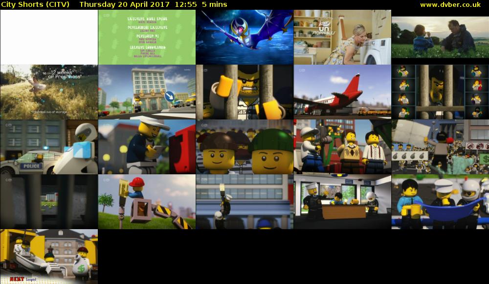 City Shorts (CITV) Thursday 20 April 2017 12:55 - 13:00