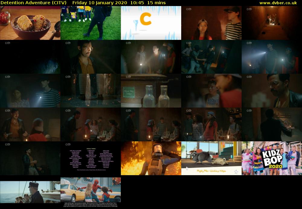 Detention Adventure (CITV) Friday 10 January 2020 10:45 - 11:00