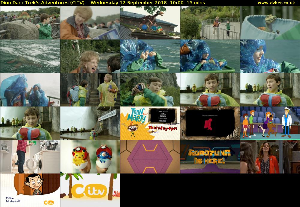Dino Dan: Trek's Adventures (CITV) Wednesday 12 September 2018 10:00 - 10:15