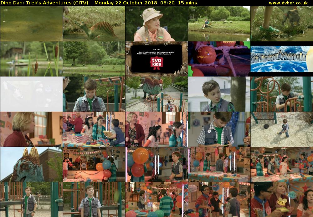 Dino Dan: Trek's Adventures (CITV) Monday 22 October 2018 06:20 - 06:35